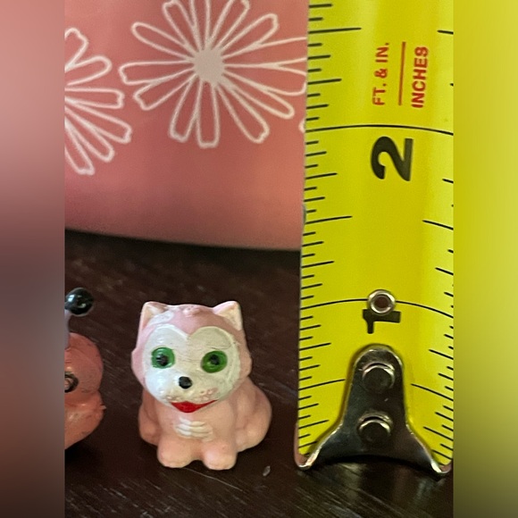 SOLD Vintage Retro Kitschy Plastic Animal Figurines🩷 - Picture 7 of 8